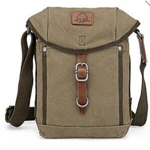 TSD Brand Forest Flap Crossbody Messenger Bag